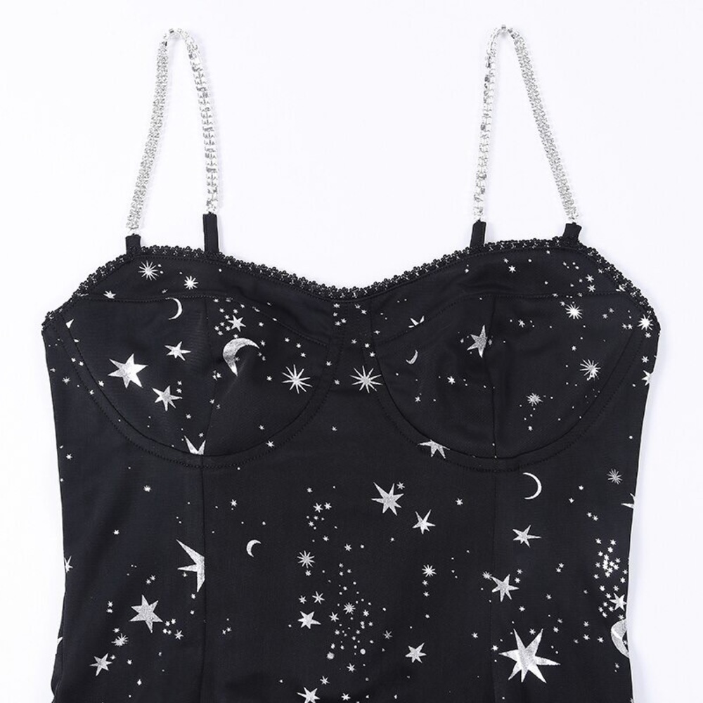 Galaxy Stars Mini Dress - Picture 8 of 8
